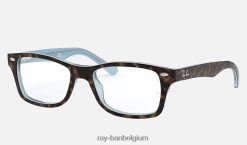 rb1531 optiek gepolijst havanna XX46DZ2690 kinderen Ray-Ban bril