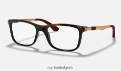 rb1549 optiek gepolijst havanna XX46DZ2644 kinderen Ray-Ban bril