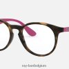 rb1554 optiek gepolijst havanna XX46DZ2766 kinderen Ray-Ban bril