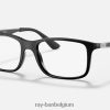rb1570 optiek gepolijst zwart XX46DZ2780 kinderen Ray-Ban bril
