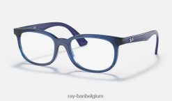 rb1584 optiek gepolijst transparant blauw XX46DZ2800 kinderen Ray-Ban bril