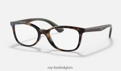 rb1586 optiek gepolijst havanna XX46DZ2816 kinderen Ray-Ban bril