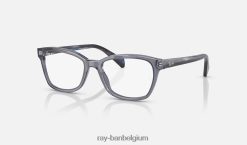 rb1591 optiek gepolijst transparant blauw XX46DZ2703 kinderen Ray-Ban bril
