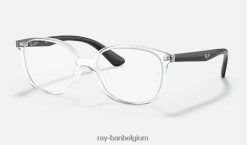 rb1598 optiek gepolijst transparant XX46DZ2778 kinderen Ray-Ban bril
