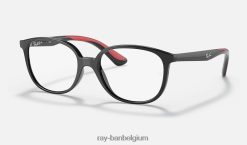 rb1598 optiek gepolijst zwart XX46DZ2775 kinderen Ray-Ban bril
