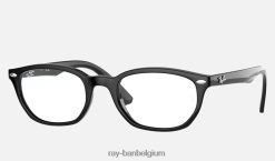 rb1599 optiek gepolijst zwart XX46DZ2830 kinderen Ray-Ban bril