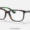 rb1605 optiek gepolijst havanna XX46DZ2838 kinderen Ray-Ban bril