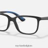 rb1605 optiek gepolijst zwart XX46DZ2837 kinderen Ray-Ban bril