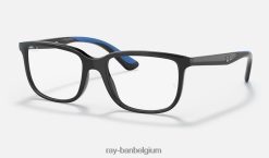 rb1605 optiek gepolijst zwart XX46DZ2837 kinderen Ray-Ban bril