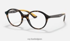 rb1606 optiek gepolijst havanna XX46DZ2840 kinderen Ray-Ban bril