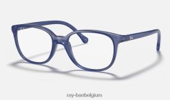 rb1900 optiek gepolijst transparant blauw XX46DZ2855 kinderen Ray-Ban bril