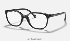 rb1900 optiek gepolijst zwart XX46DZ2857 kinderen Ray-Ban bril