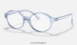 rb1901 optiek gepolijst transparant lichtblauw XX46DZ2727 kinderen Ray-Ban bril