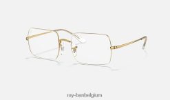 rb1969v rechthoek gepolijst wit XX46DZ2361 Heren Ray-Ban bril