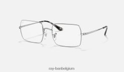 rb1969v rechthoek gepolijst zilver XX46DZ2363 Heren Ray-Ban bril