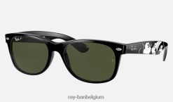 rb2132 nieuwe wayfarer mickey s20 gepolijst zwart/groen XX46DZ943 Heren Ray-Ban zonnebril