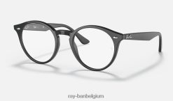 rb2180v-optiek gepolijst zwart XX46DZ1633 Heren Ray-Ban bril