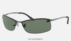 rb3183 gepolijst brons/groen XX46DZ676 Heren Ray-Ban zonnebril