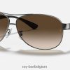 rb3386 gepolijst brons/bruin XX46DZ808 Heren Ray-Ban zonnebril