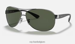 rb3386 gepolijst brons/groen XX46DZ809 Heren Ray-Ban zonnebril