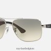 rb3483 gepolijst zilver/lichtgrijs XX46DZ1268 Heren Ray-Ban zonnebril