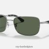 rb3515 gepolijst brons/groen XX46DZ1094 Heren Ray-Ban zonnebril