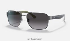 rb3530 gepolijst brons/grijs XX46DZ764 Heren Ray-Ban zonnebril