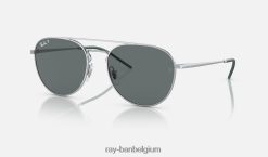 rb3589 gepolijst zilver/grijs XX46DZ799 Heren Ray-Ban zonnebril
