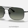 rb3611 mat zwart/grijs XX46DZ708 Heren Ray-Ban zonnebril