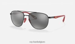 rb3659m scuderia ferrari-collectie mat zwart/grijs XX46DZ1123 Heren Ray-Ban zonnebril