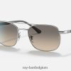rb3670 gepolijst zilver/lichtgrijs XX46DZ1112 Heren Ray-Ban zonnebril