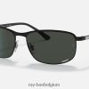 rb3671ch chromantie mat zwart/donkergrijs XX46DZ1186 Heren Ray-Ban zonnebril