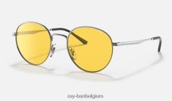 rb3681 evolueren gepolijst brons/geel meekleurend XX46DZ1324 Heren Ray-Ban zonnebril