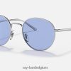rb3681 gepolijst zilver/blauw XX46DZ1317 Heren Ray-Ban zonnebril