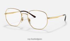 rb3682 optiek gepolijst goud XX46DZ1931 Heren Ray-Ban bril