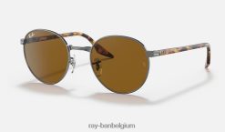 rb3691 gepolijst brons/bruin XX46DZ1420 Heren Ray-Ban zonnebril
