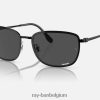 rb3705 chroom gepolijst zwart/grijs XX46DZ1538 Heren Ray-Ban zonnebril