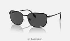 rb3705 chroom gepolijst zwart/grijs XX46DZ1538 Heren Ray-Ban zonnebril
