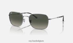 rb3706 gepolijst brons/grijs XX46DZ324 Heren Ray-Ban zonnebril