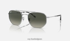 rb3707 gepolijst zilver/grijs XX46DZ390 Heren Ray-Ban zonnebril
