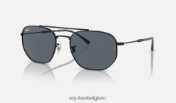 rb3707 gepolijst zwart/blauw XX46DZ392 Heren Ray-Ban zonnebril