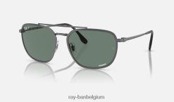 rb3708 chroom gepolijst brons/grijs XX46DZ1544 Heren Ray-Ban zonnebril