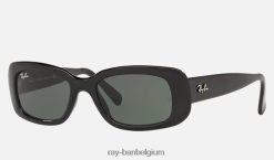 rb4122 gepolijst zwart/groen XX46DZ1568 vrouwen Ray-Ban zonnebril