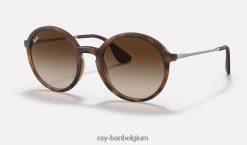 rb4222 mat havana/bruin XX46DZ1042 Heren Ray-Ban zonnebril
