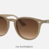 rb4259 gepolijst beige/bruin XX46DZ932 Heren Ray-Ban zonnebril