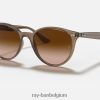 rb4305 gepolijst beige/bruin XX46DZ984 Heren Ray-Ban zonnebril