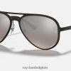 rb4320ch chroom mat zwart/zilver XX46DZ768 Heren Ray-Ban zonnebril