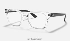 rb4323v-optiek gepolijst transparant XX46DZ1657 Heren Ray-Ban bril