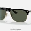 rb4342 gepolijst zwart/groen XX46DZ1096 Heren Ray-Ban zonnebril
