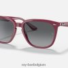 rb4362 gepolijst bordeaux/grijs XX46DZ1304 Heren Ray-Ban zonnebril
